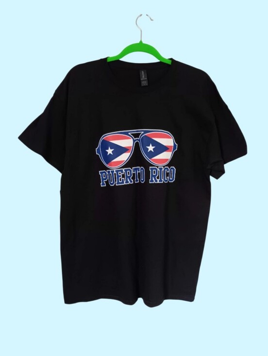 Gildan Other - Puerto Rico T-Shirt of Flag & Shades